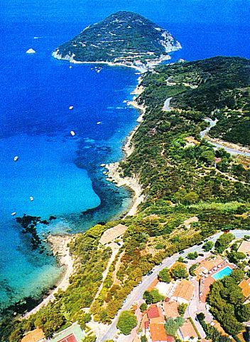 Ostrov Elba - Capoliveri (jihovýchodní pobřeží)